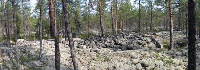 Kuva: Kalajoki Haminakallio, röykkiö 1. Kohti pohjoista Teemu Mökkönen 5.9. 2011