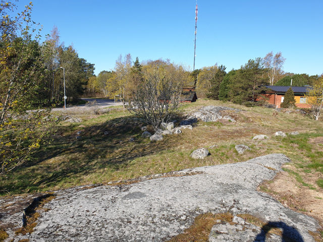 Kuva: Näkymää kylän sijaintipaikalta. Teija Tiitinen 8.5.2019
