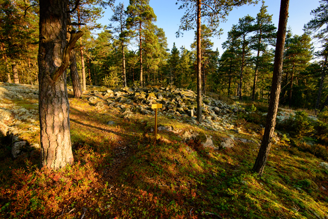 Kuva: Krejansberget 2. Röykkiö kuvattuna etelästä. Vesa Laulumaa 2014
