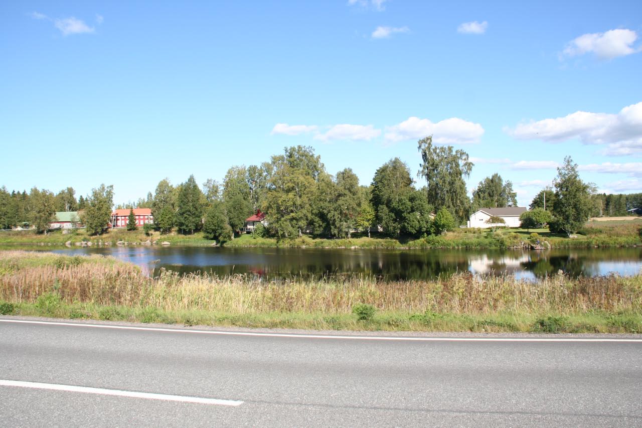 Kuva: Yleiskuva Napuen taistelukentän alueesta, otettu Kyrönjoen etelärannalta. Janne Rantanen. CC BY 4.0 Janne Rantanen 1.9.2020