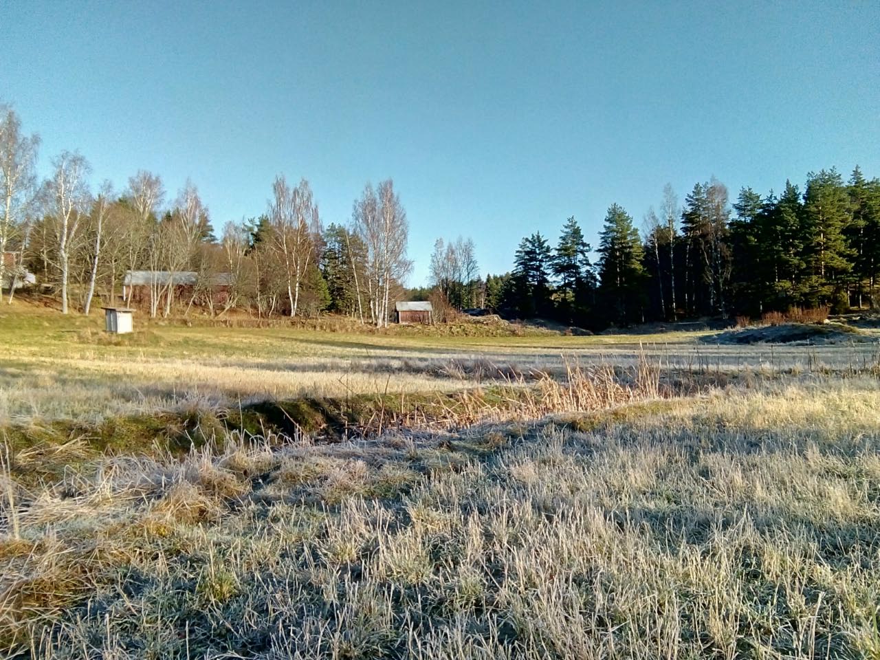 Kuva: Linnamalmin pohjoisosaa lännestä. Teija Tiitinen 7.11.2017