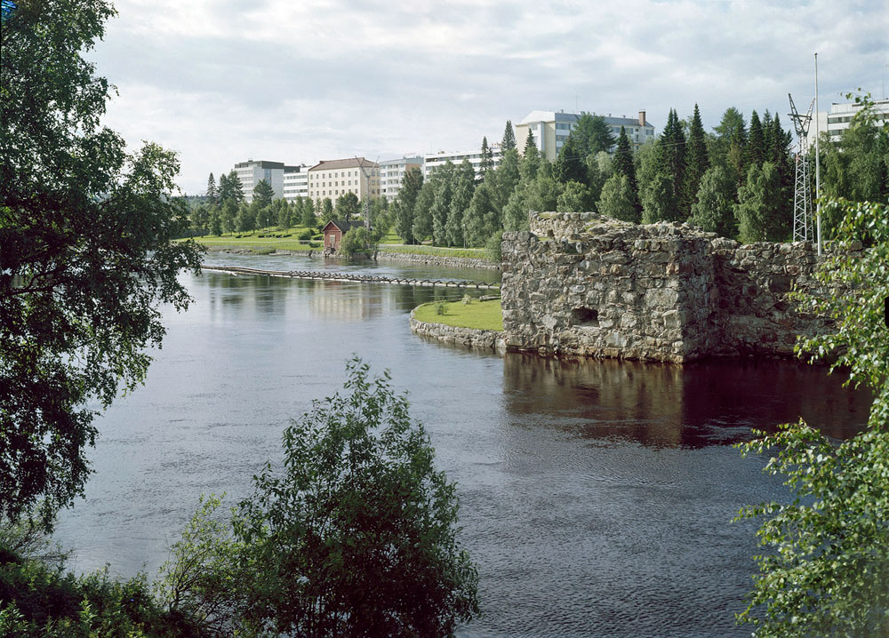 Kajaaninjoki ja linna Volker von Bonin 